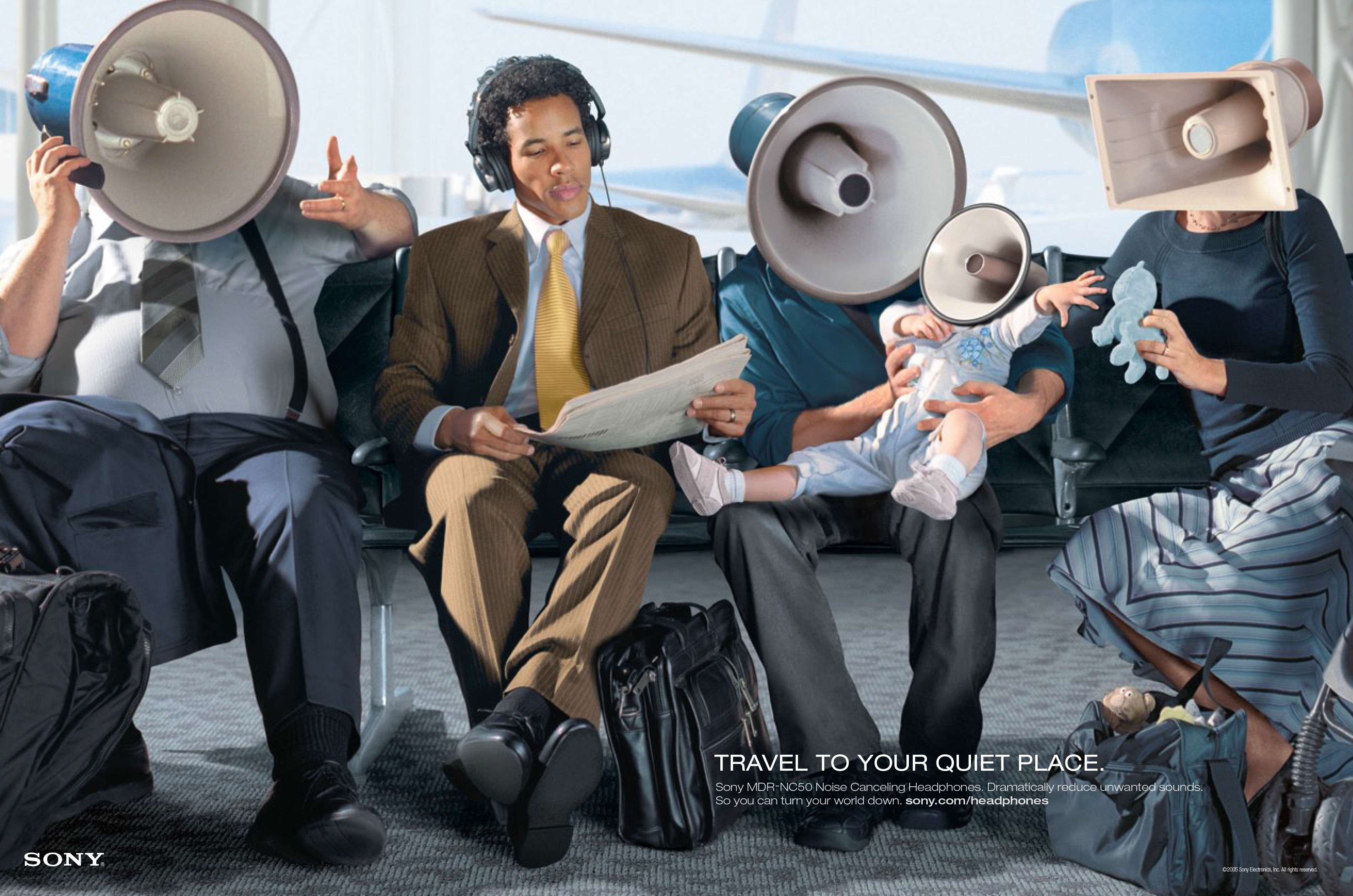 Sony Noise Cancelling Airport