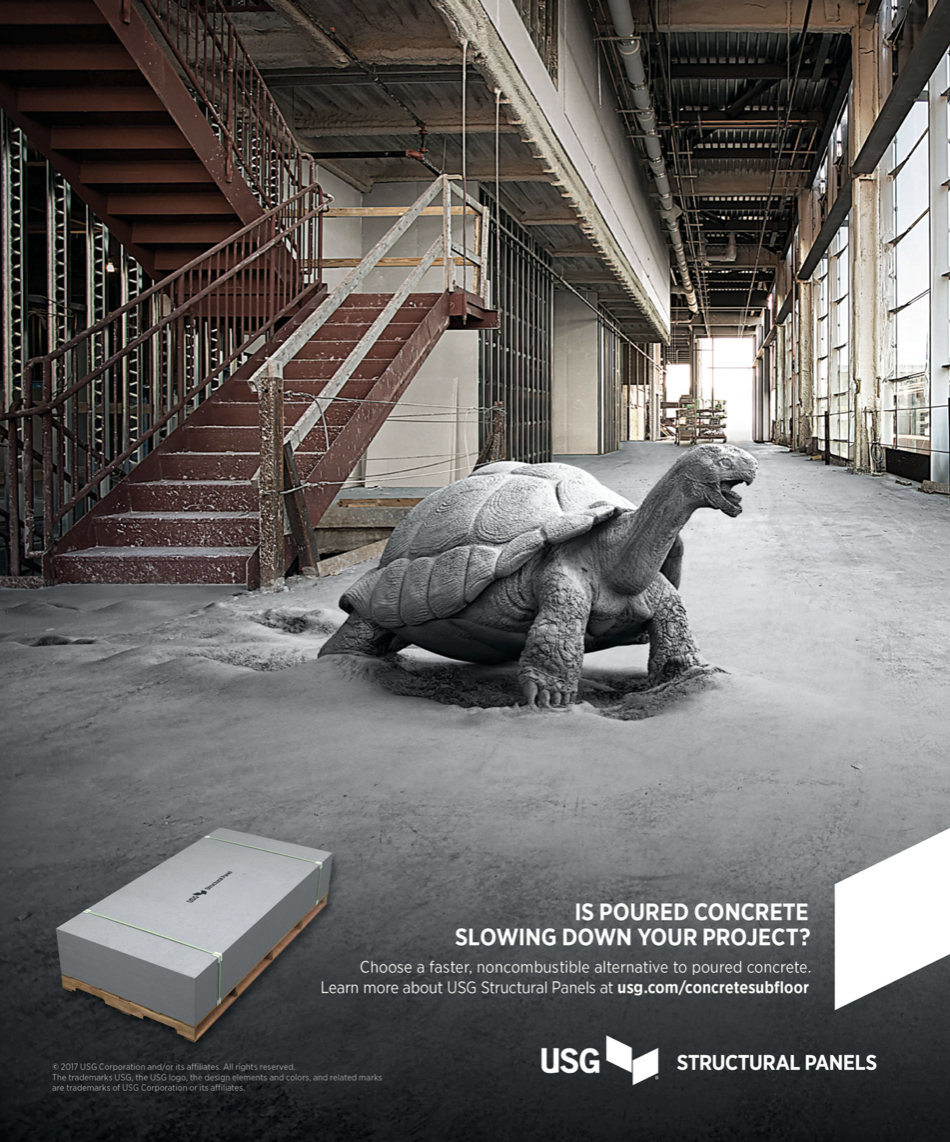 USG Structural Turtle Ad